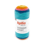 503 Aqua, blauw, roze, oranje, geel
