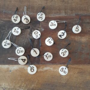 Houten maatmarkeerders