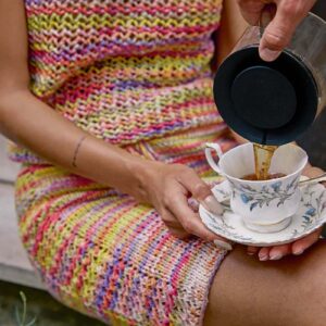 Lang Yarns Lisboa top Roxie