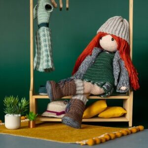 Garenpakket Modieuze Poppen 1990 Hailey