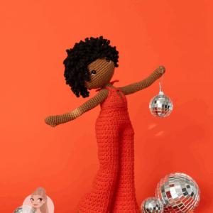 Garenpakket Modieuze Poppen 1970 Felicia